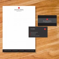 Business card and letterhead in Phnom Penh 